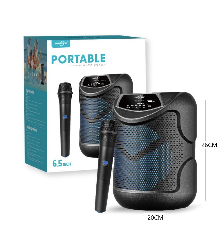 PARLANTE 6.5 CON MICROFONO